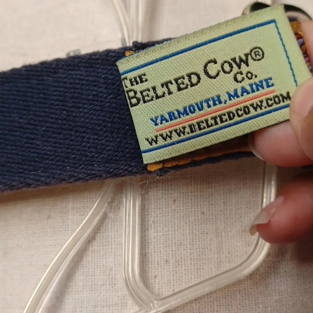 The Belted Cow Youth D-Ring Around The World Friends Belt-L, 33